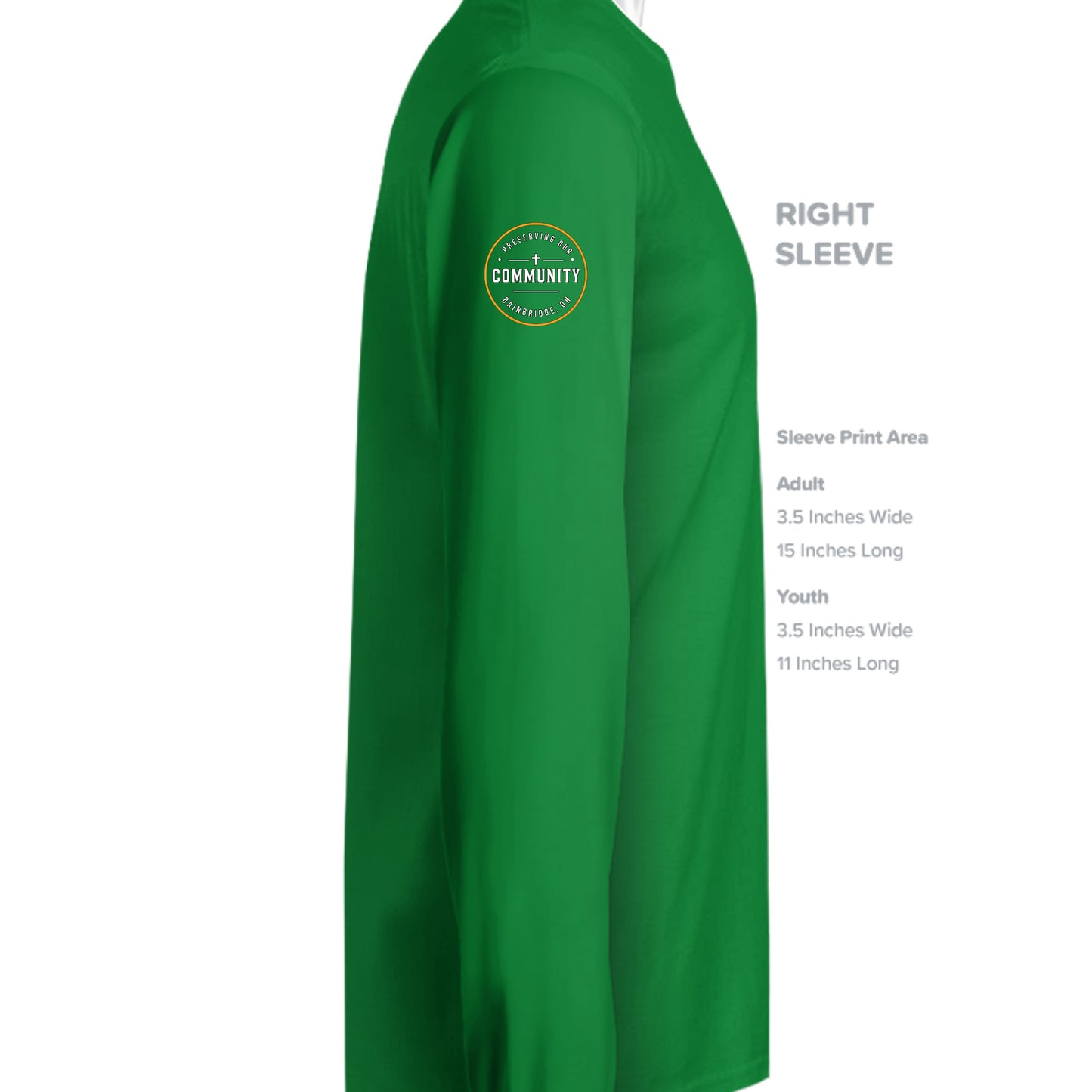 IRISH GREEN - G540 - SLEEVE_RIGHT