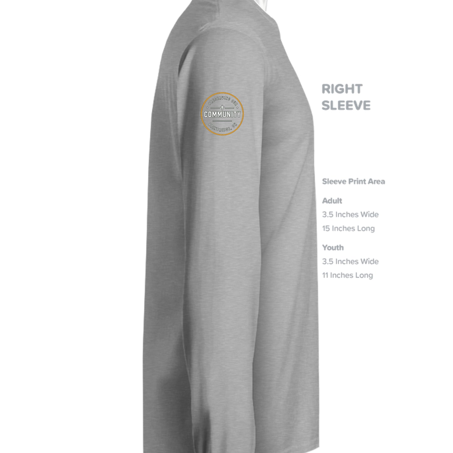 SPORT GREY - G540 - SLEEVE_RIGHT
