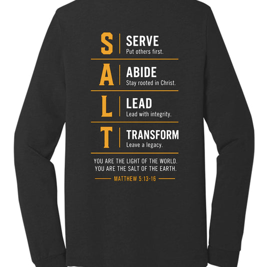 SALT Youth Ministry Bella+Canvas TriBlend LS T