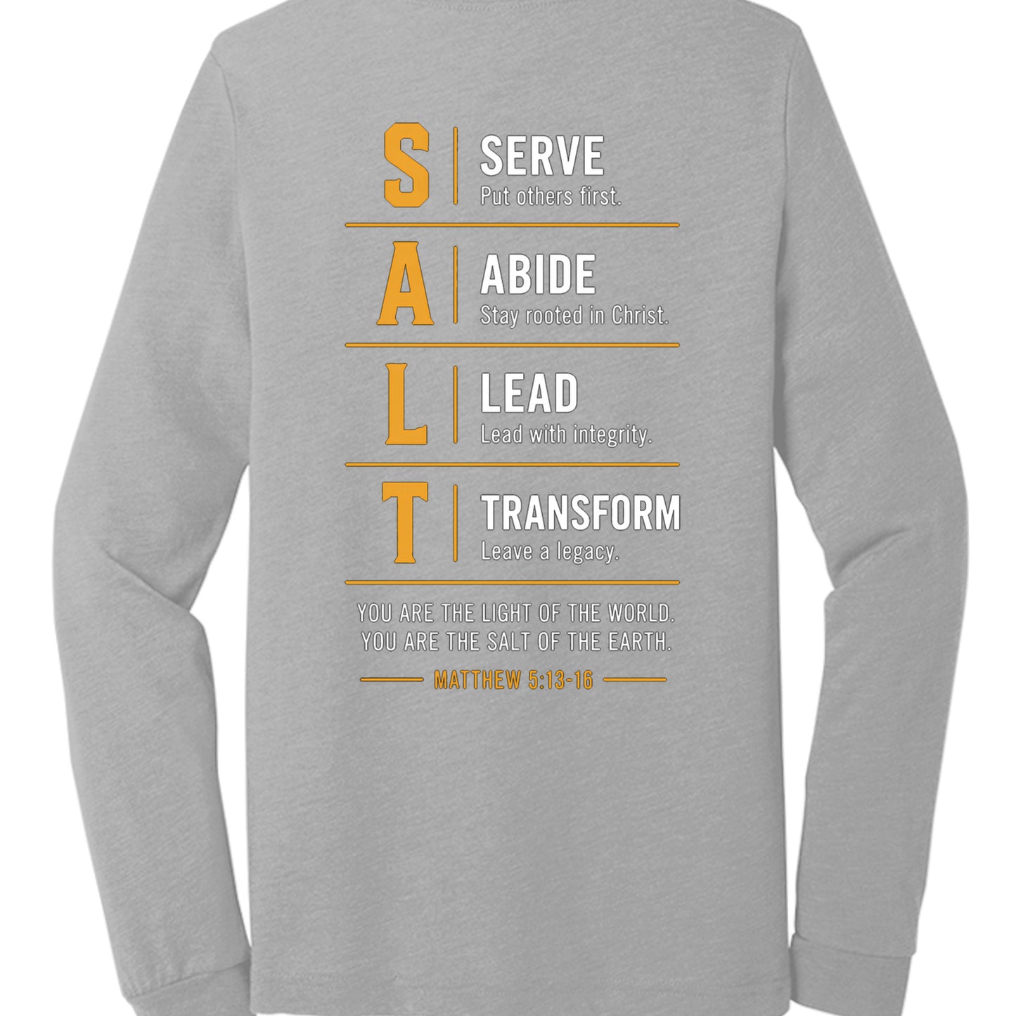 Athletic Grey Triblend - 3513 - BACK