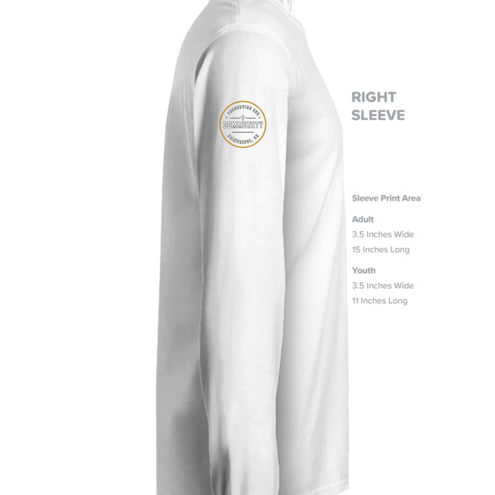 Solid White Triblend - 3513 - SLEEVE_RIGHT