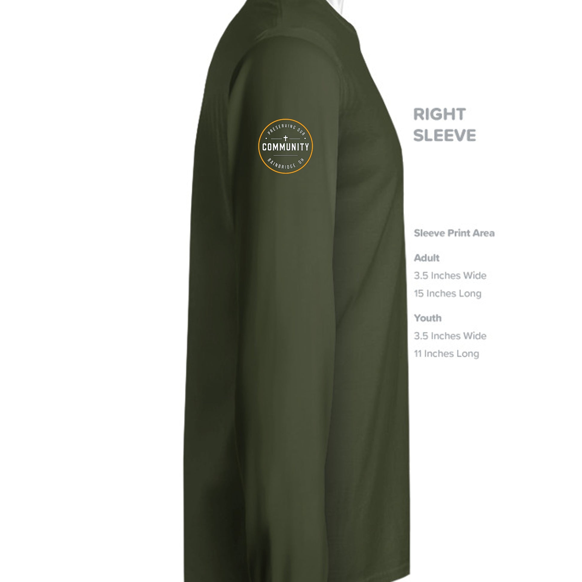 Olive Triblend - 3513 - SLEEVE_RIGHT