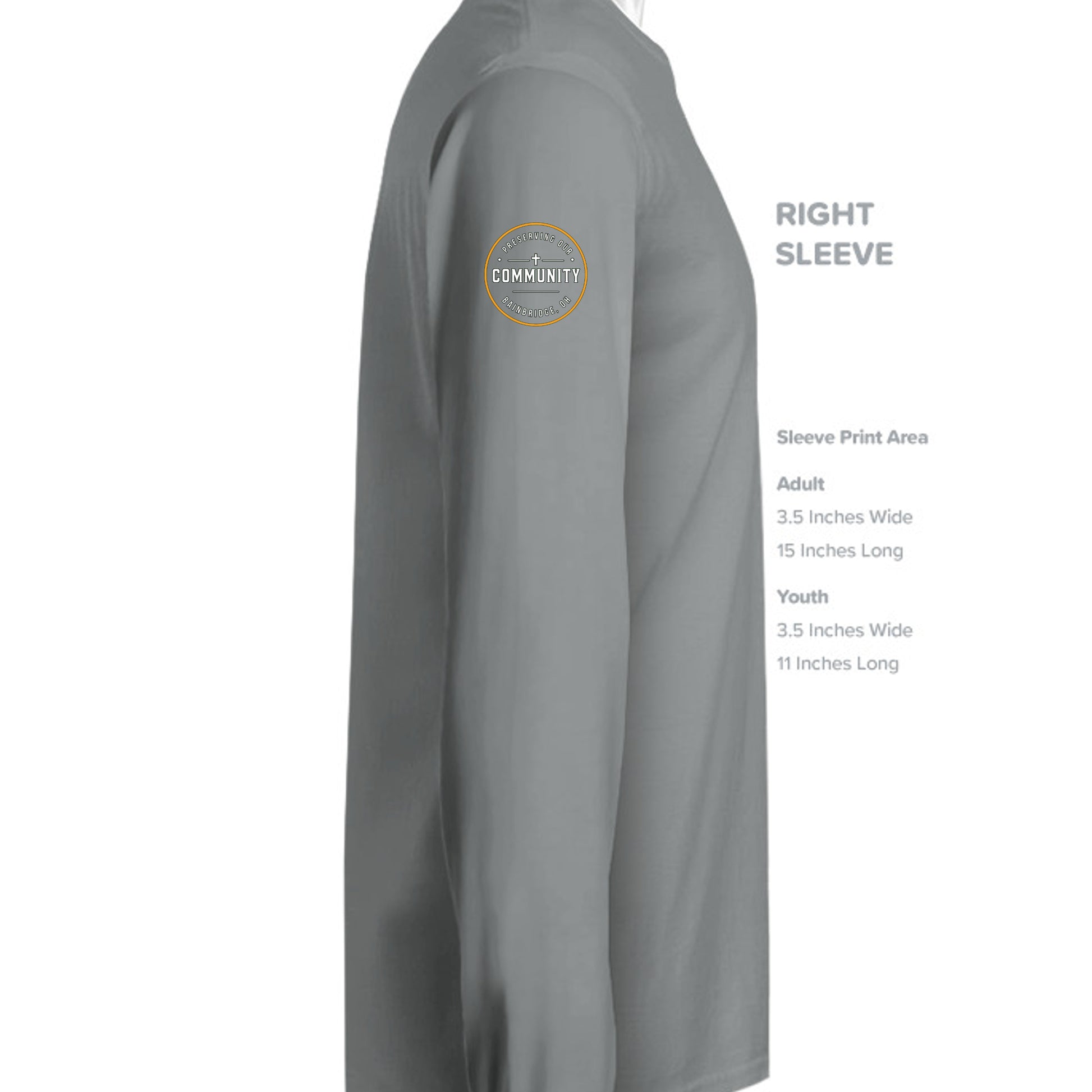 Athletic Grey Triblend - 3513 - SLEEVE_RIGHT