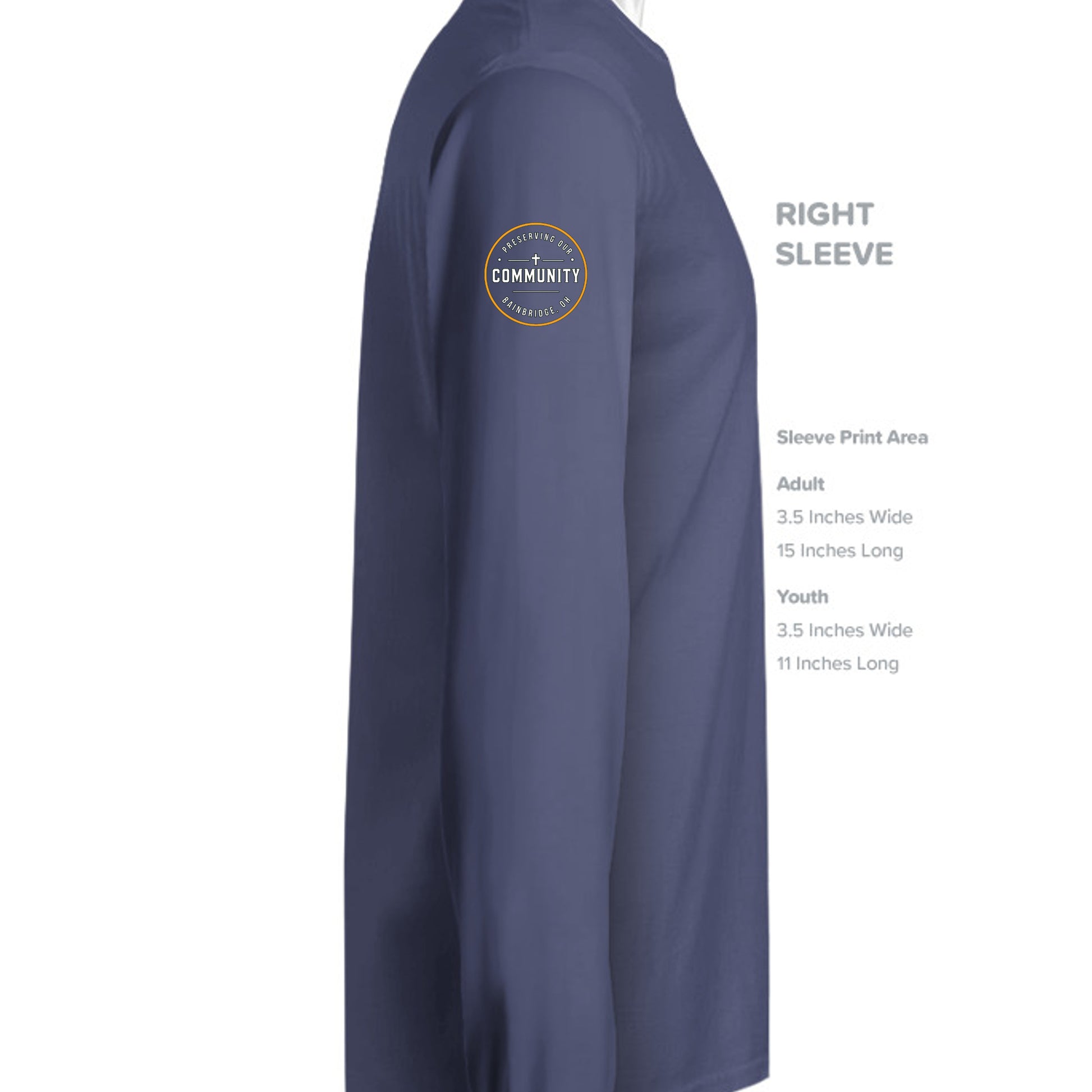 Navy Triblend - 3513 - SLEEVE_RIGHT