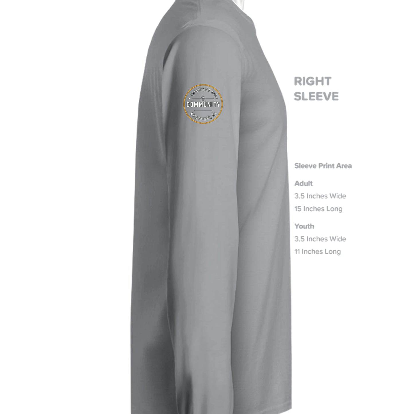 SPORT GREY - G840 - SLEEVE_RIGHT