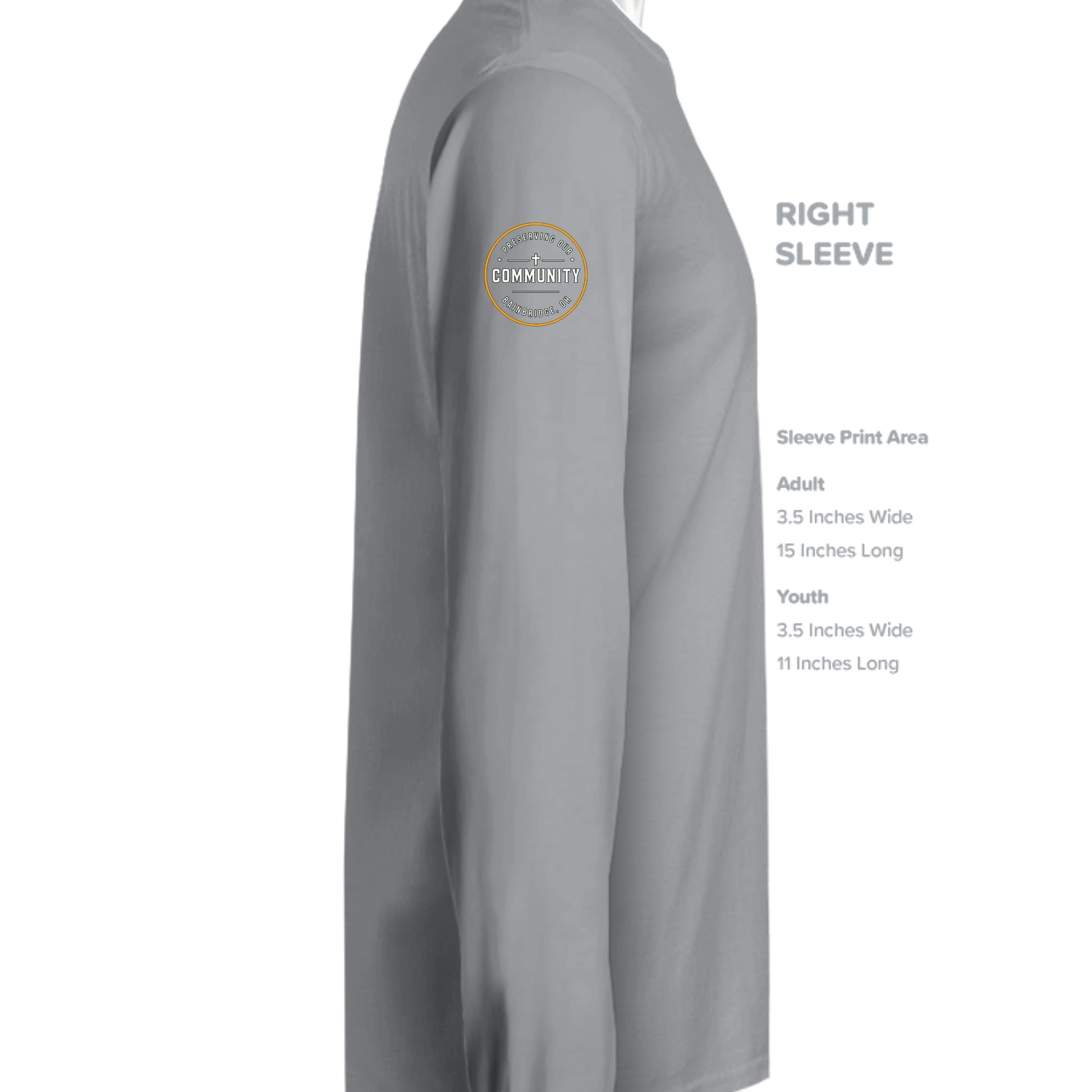 SPORT GREY - G840 - SLEEVE_RIGHT