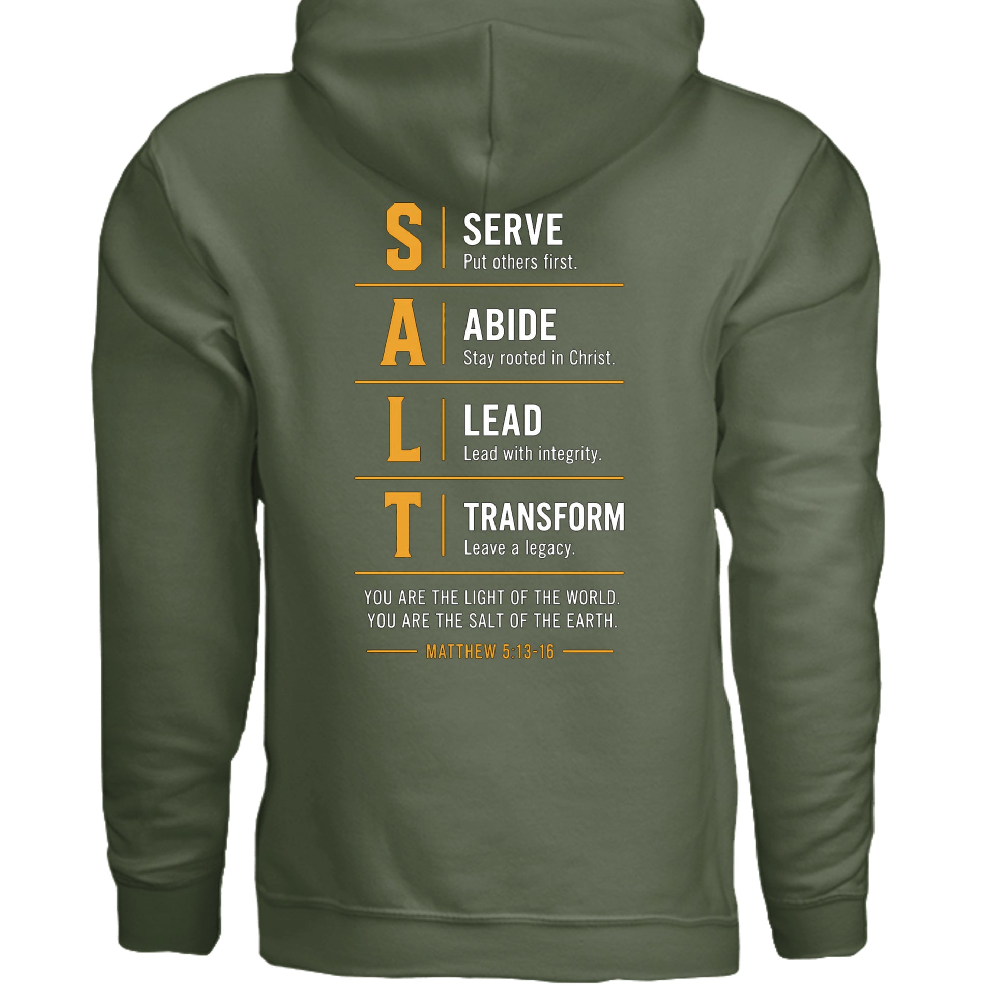 MILITARY GREEN - G185 - BACK