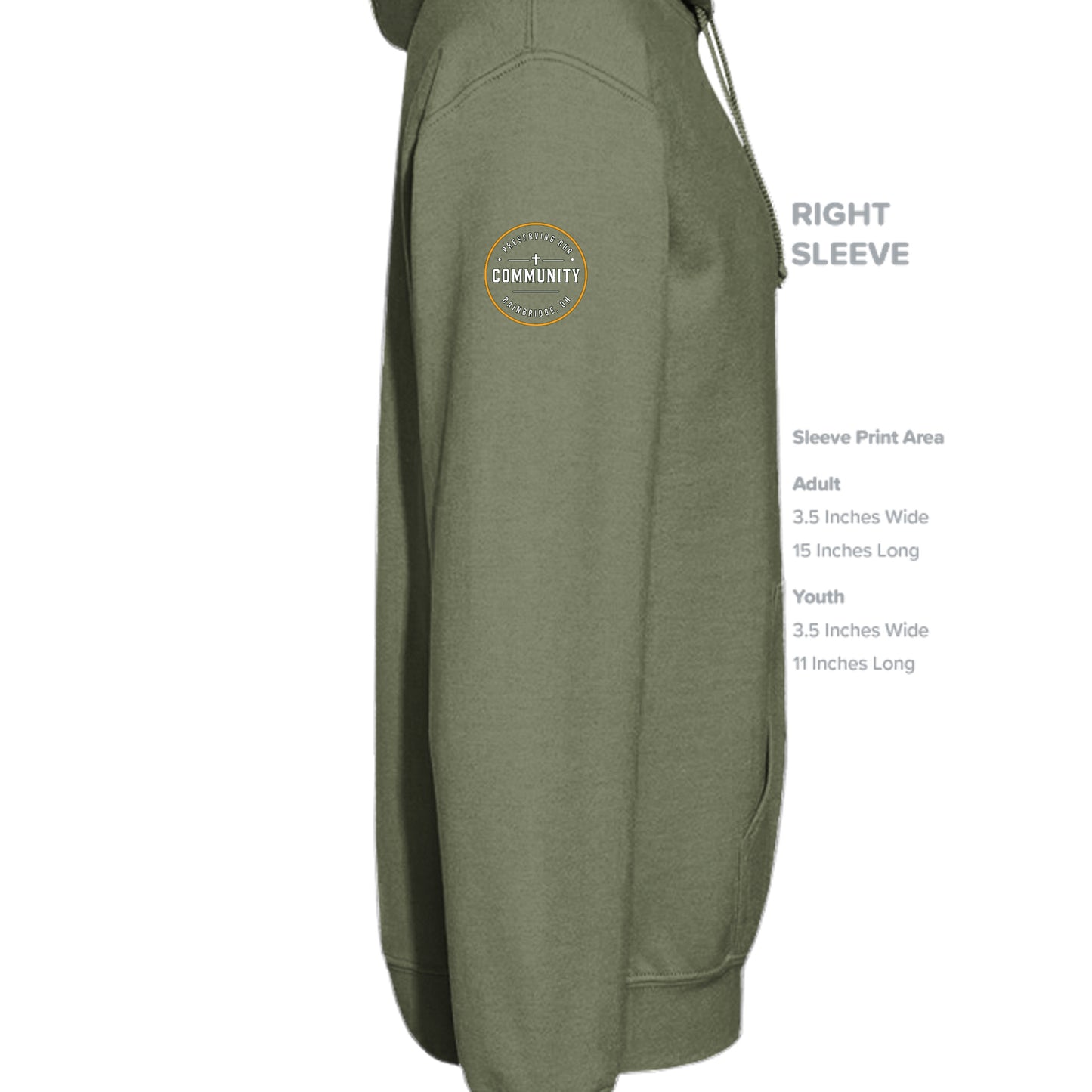 Olive Drab Green Heather - PC78H - SLEEVE_RIGHT