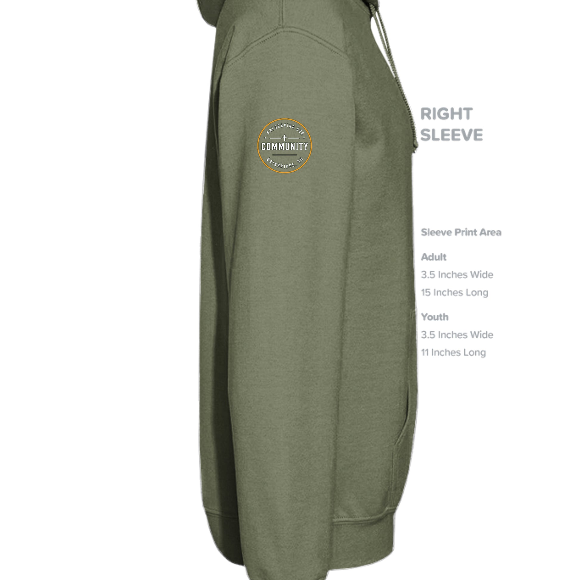 Olive Drab Green Heather - PC78H - SLEEVE_RIGHT