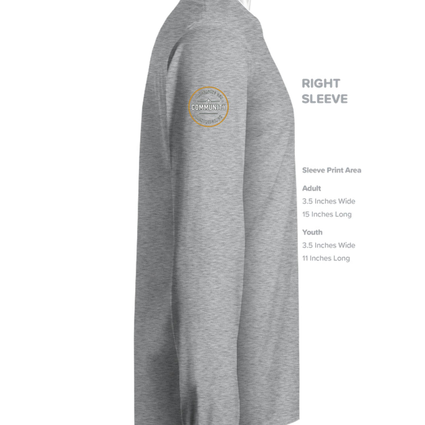 SPORT GREY - G180 - SLEEVE_RIGHT