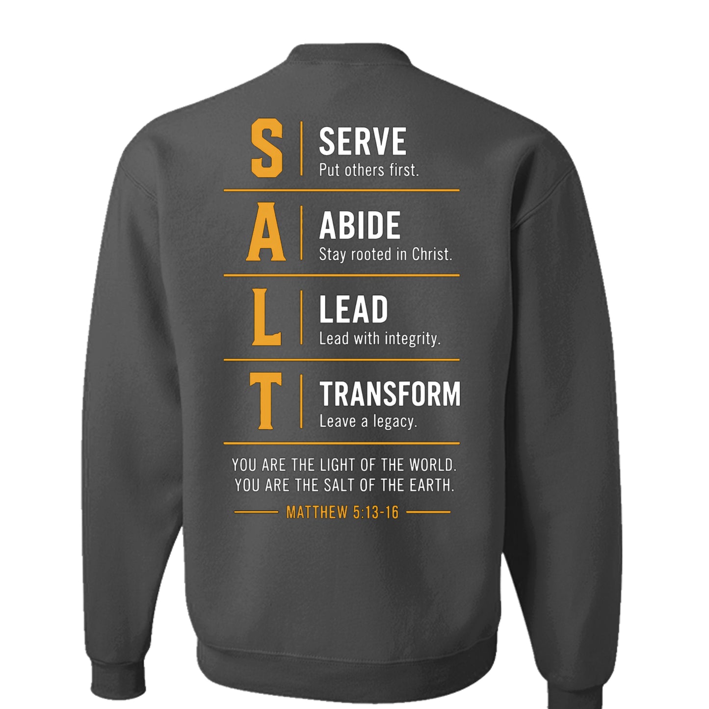 Dark Heather Grey - PC78 - BACK