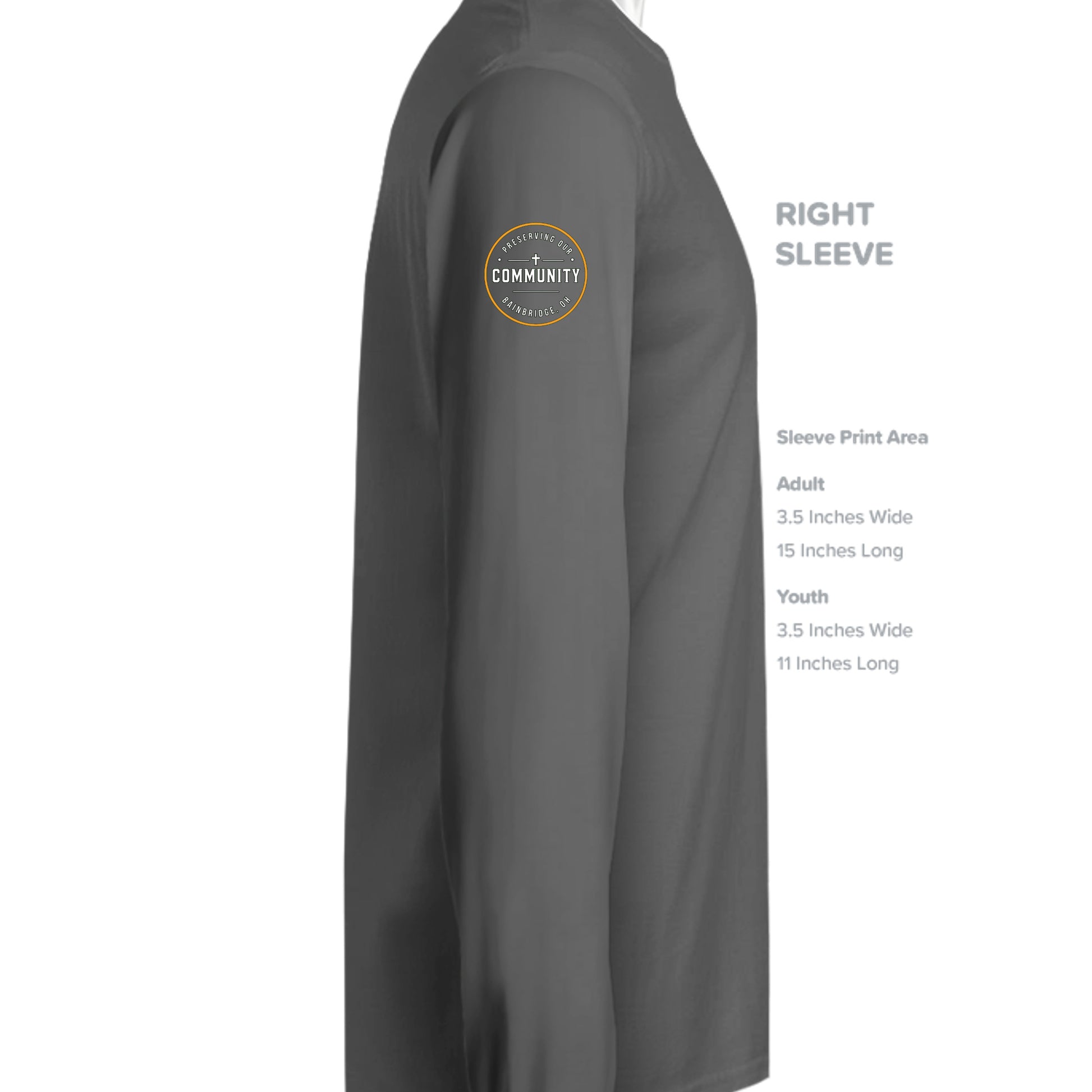 Dark Heather Grey - PC78 - SLEEVE_RIGHT