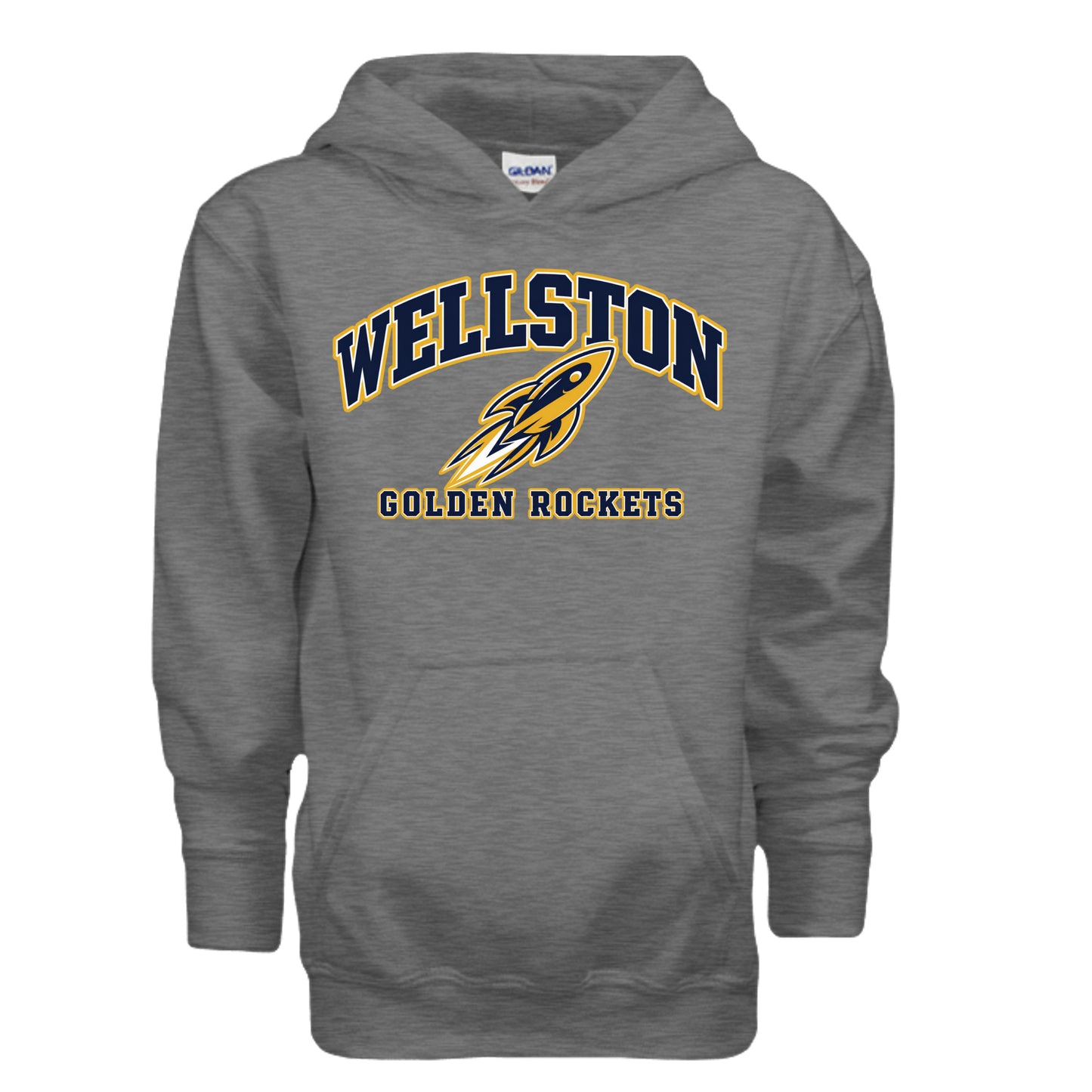 GRAPHITE HEATHER - G185B - FRONT