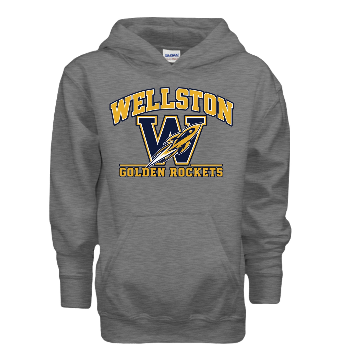 GRAPHITE HEATHER - G185B - FRONT