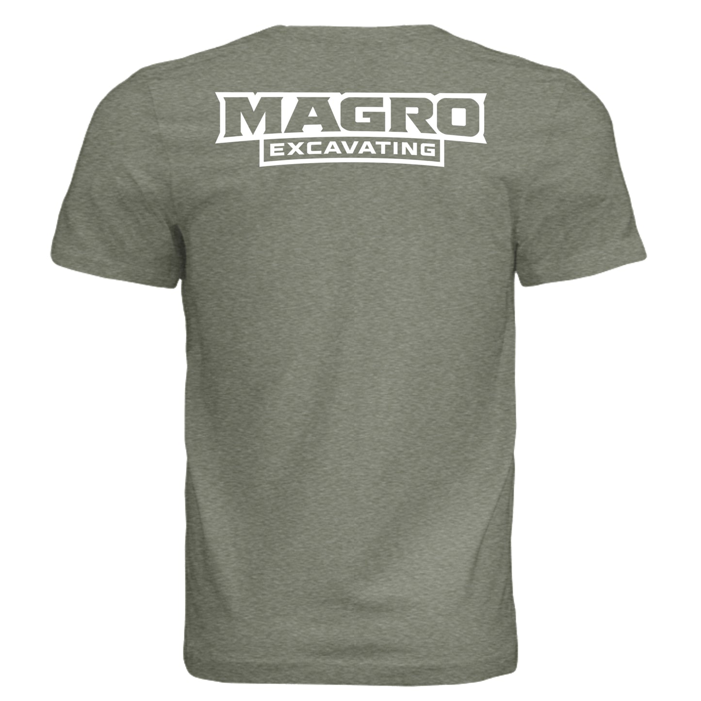 Military Green Triblend - 3413C - BACK