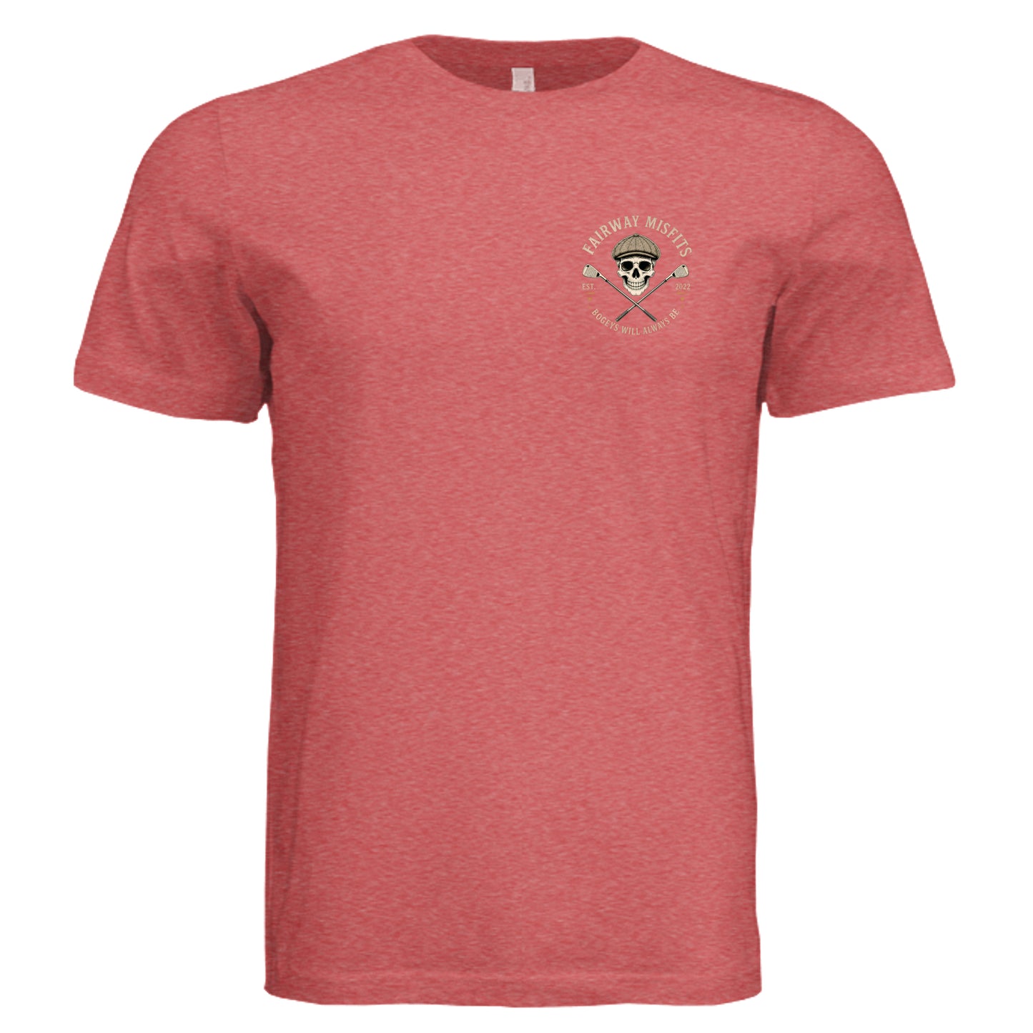RED TRIBLEND - 3413C - FRONT