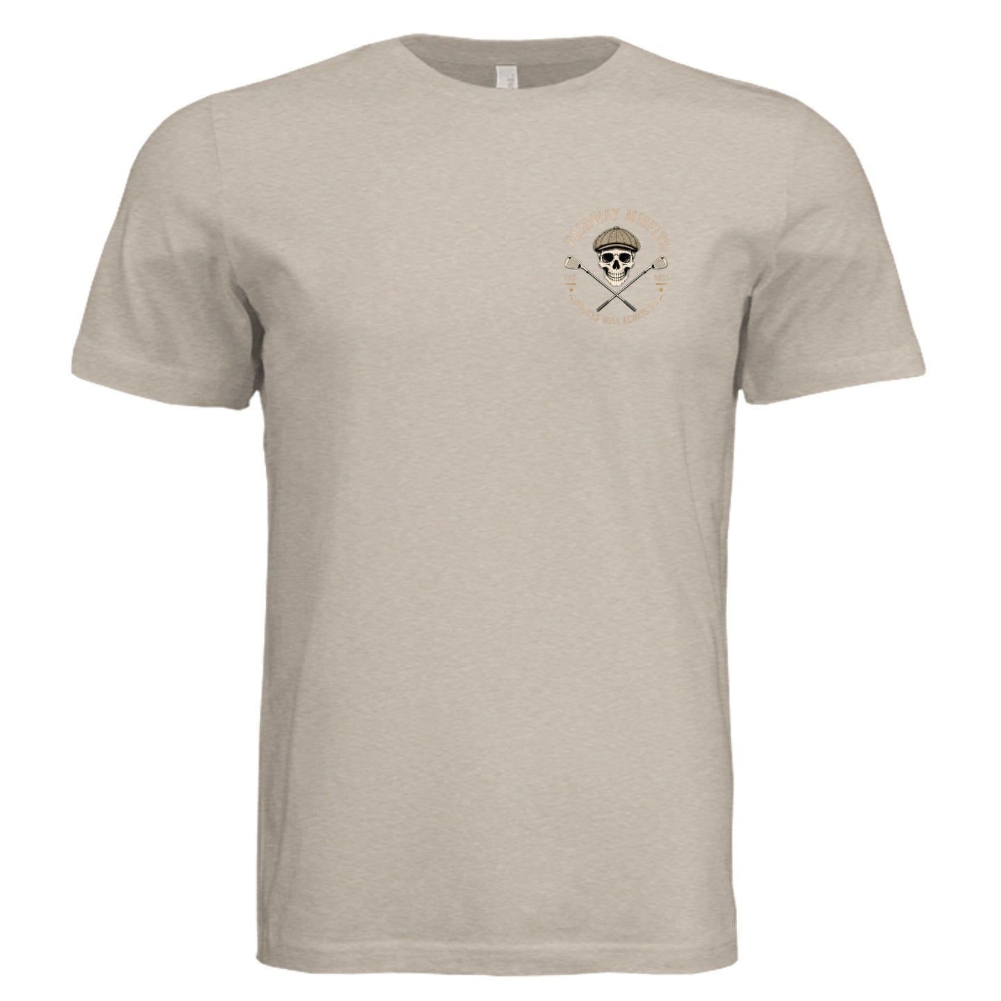 Tan Triblend - 3413C - FRONT