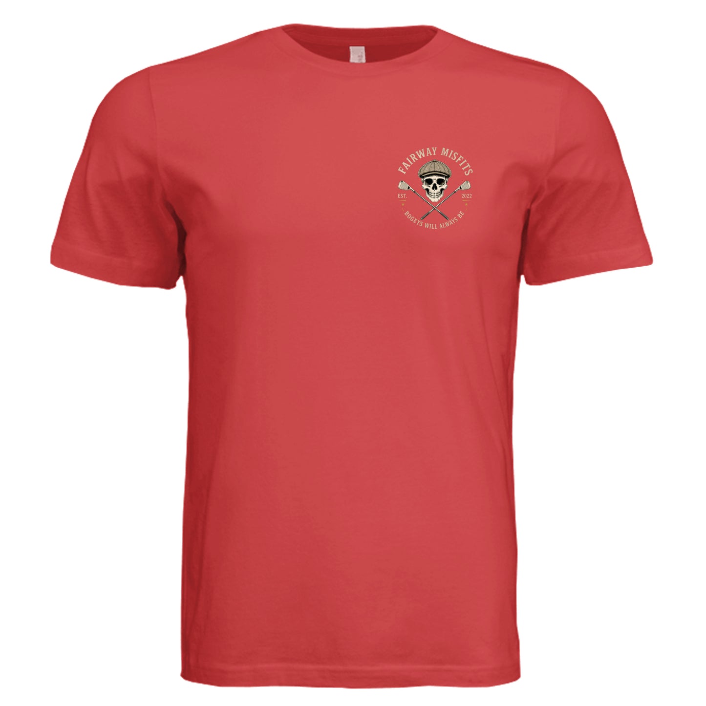 Solid Red Triblend - 3413C - FRONT