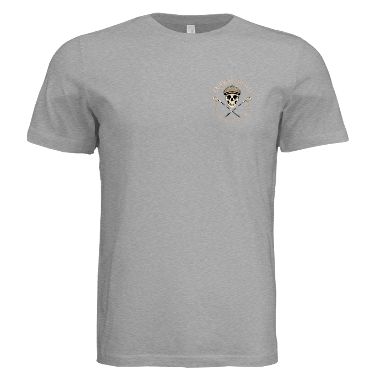 Athletic Grey Triblend - 3413C - FRONT