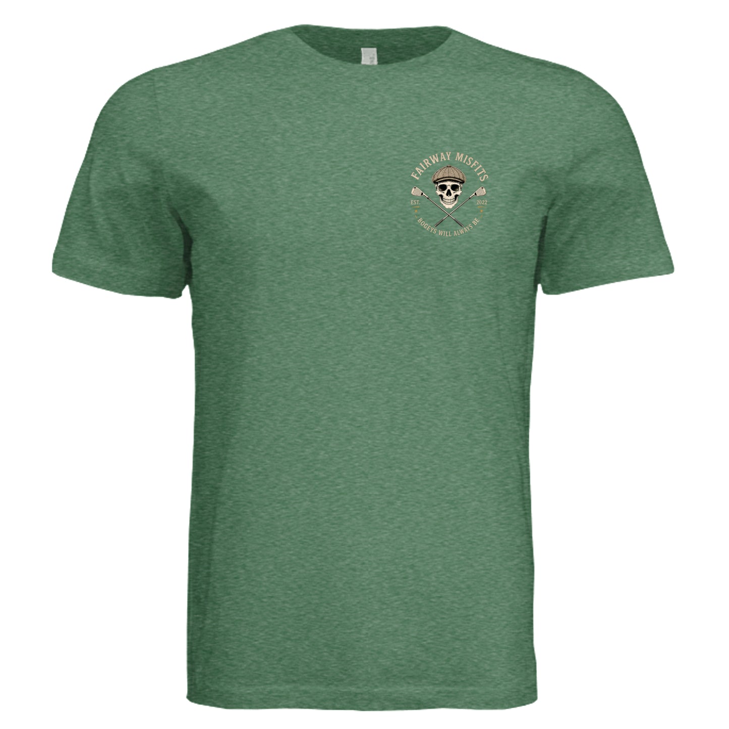 Grass Green Triblend - 3413C - FRONT
