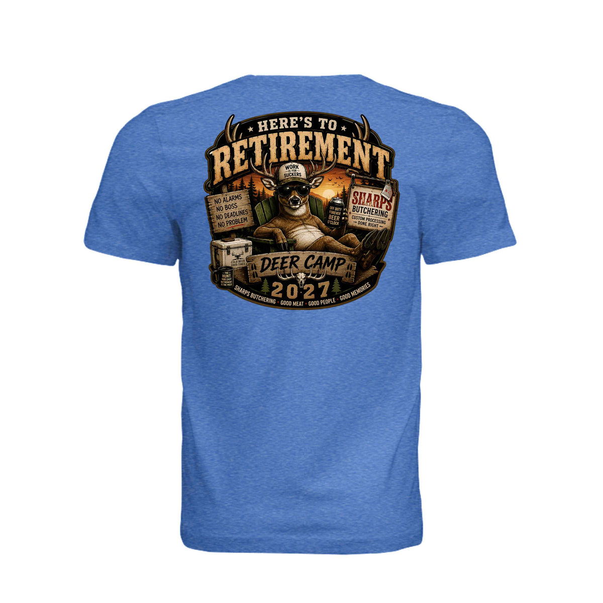 Sharps Butchering Retirement BC SS T