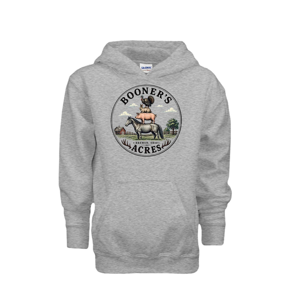 Booner's Acres Kids Hoodie