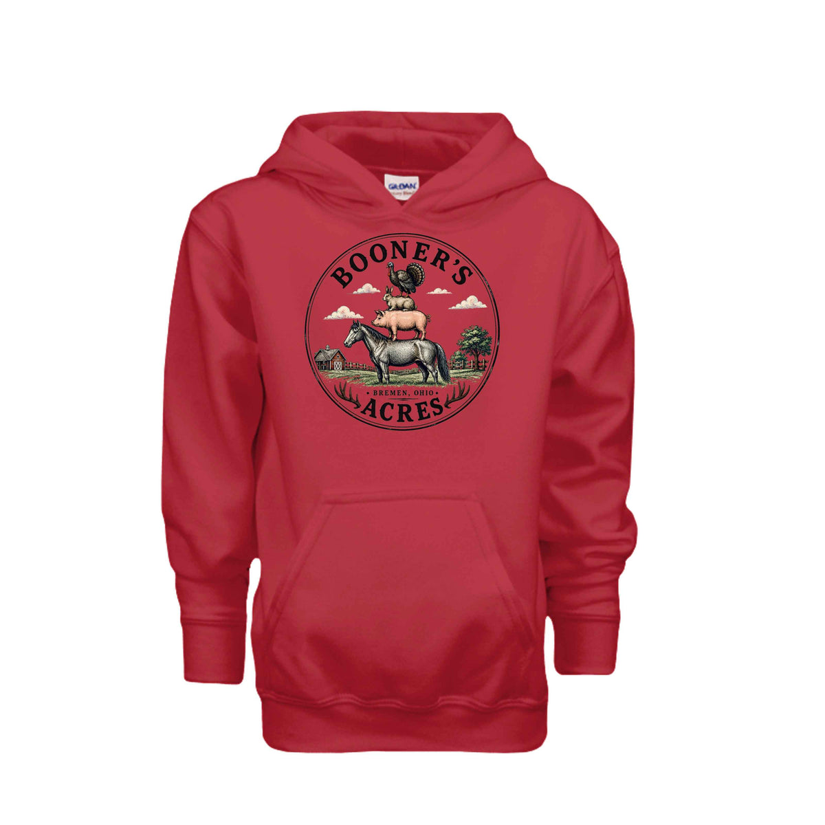 Booner's Acres Kids Hoodie